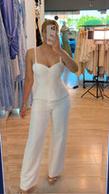 Set beige corset