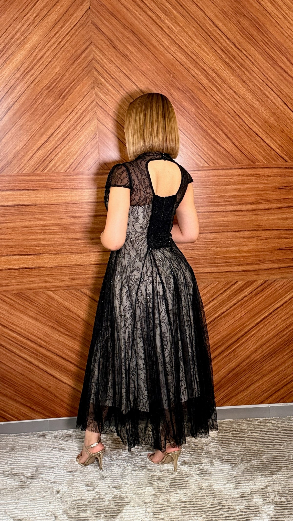 Maxi vestido imperial