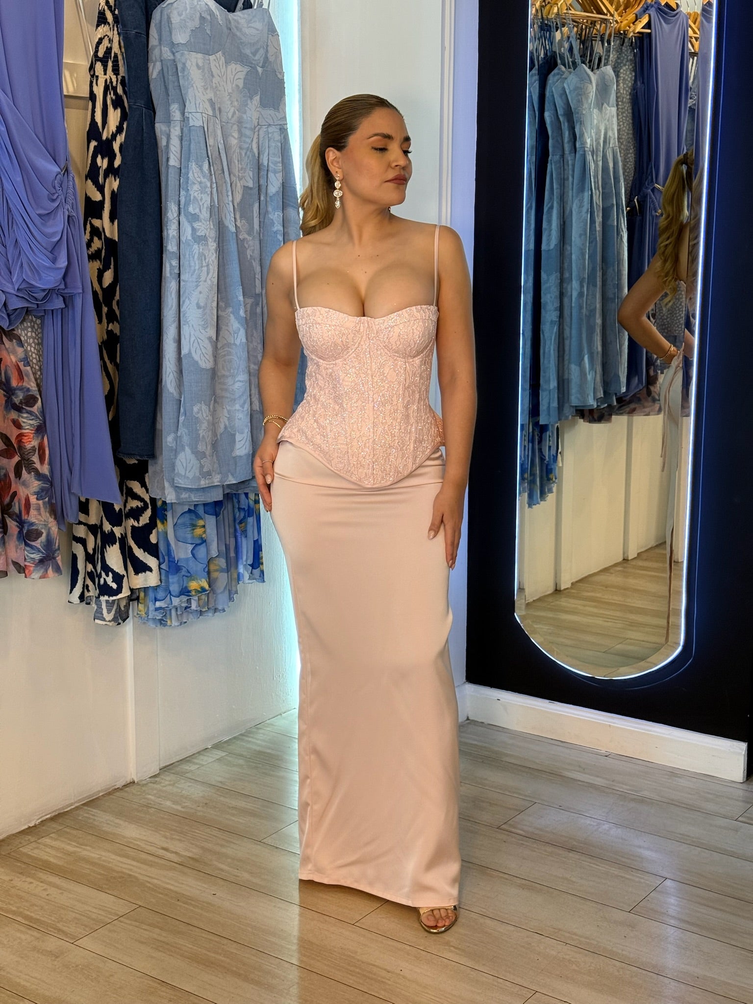 Set falda y corset