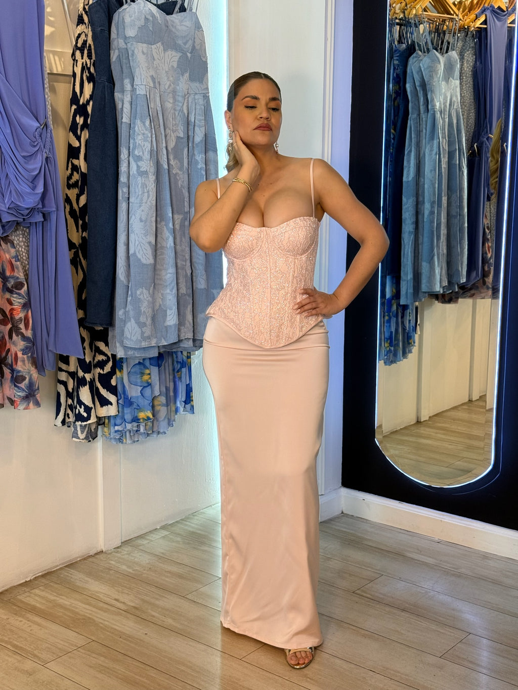 Set falda y corset