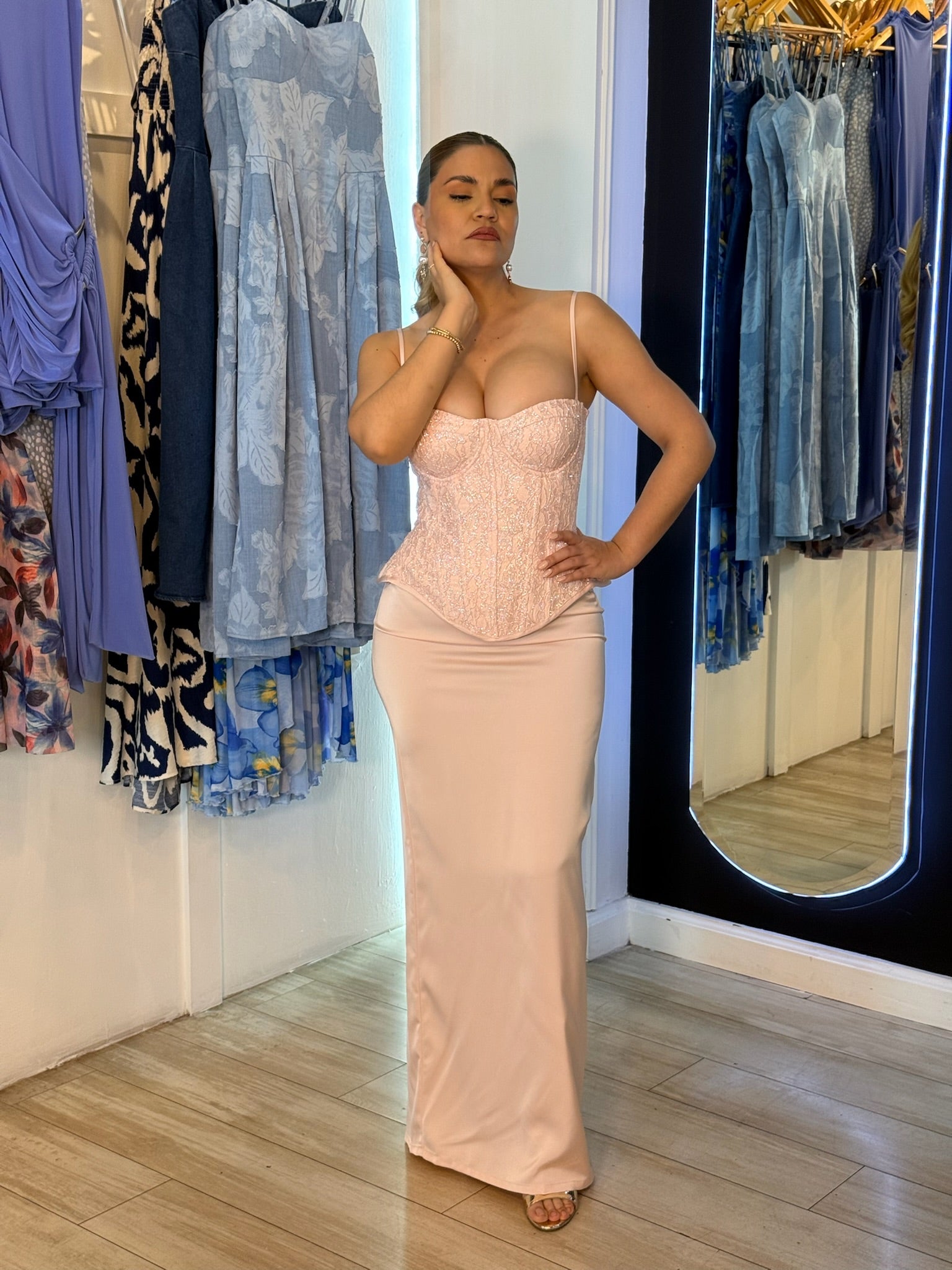 Set falda y corset