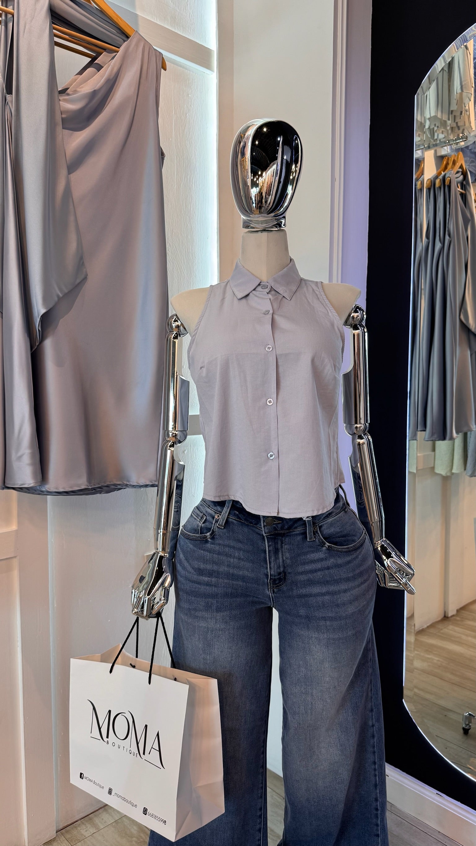 Blusa chaleco