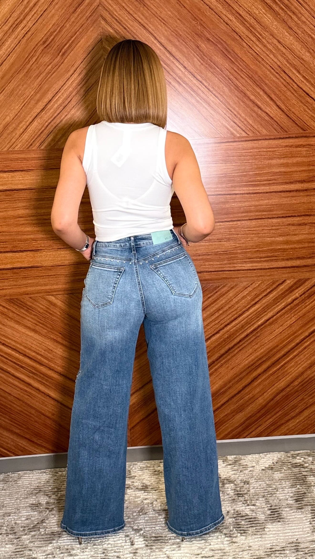 Jeans estoperoles