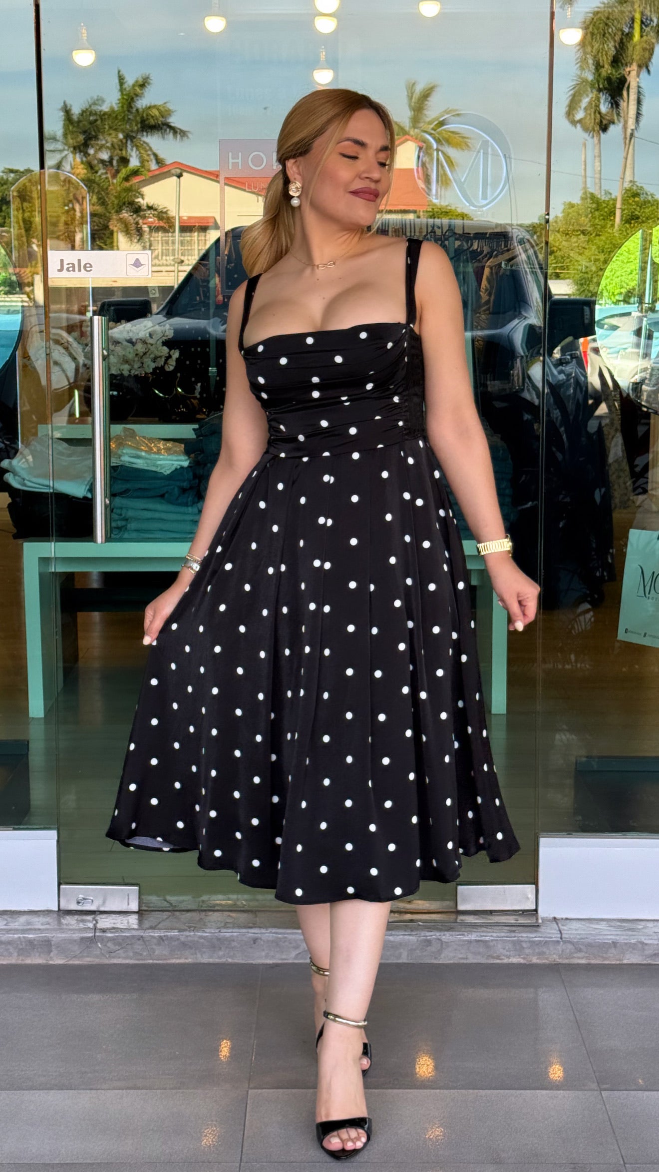 Vestido polka