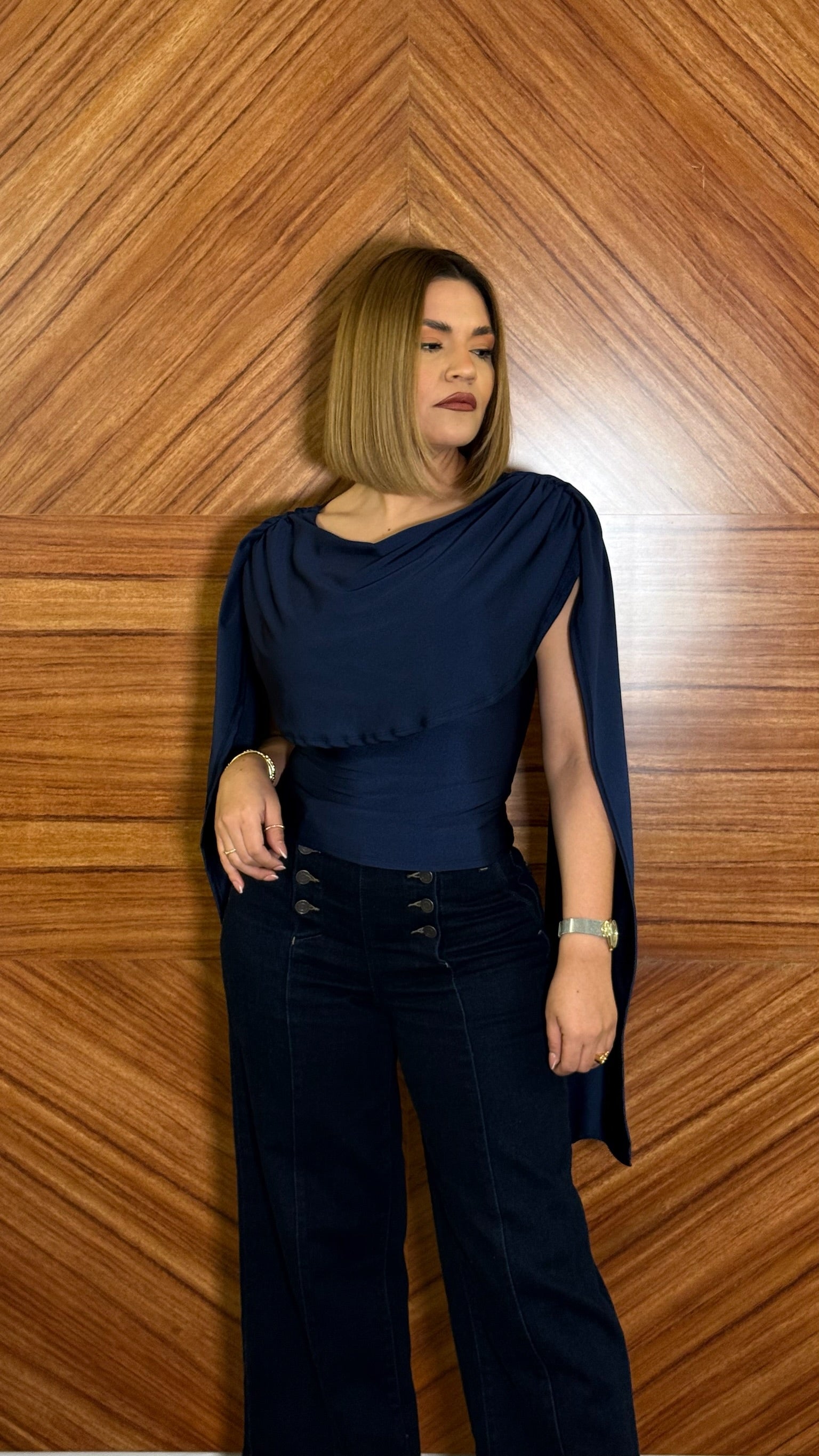 Blusa hombreras