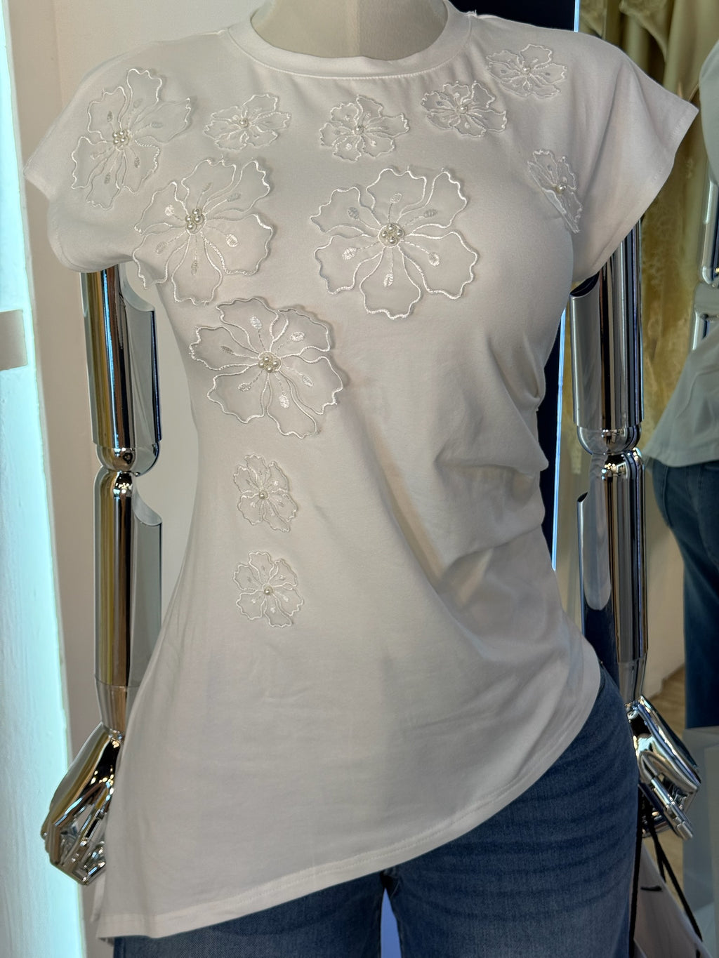 Blusa corte diagonal