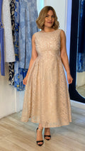 Vestido beige