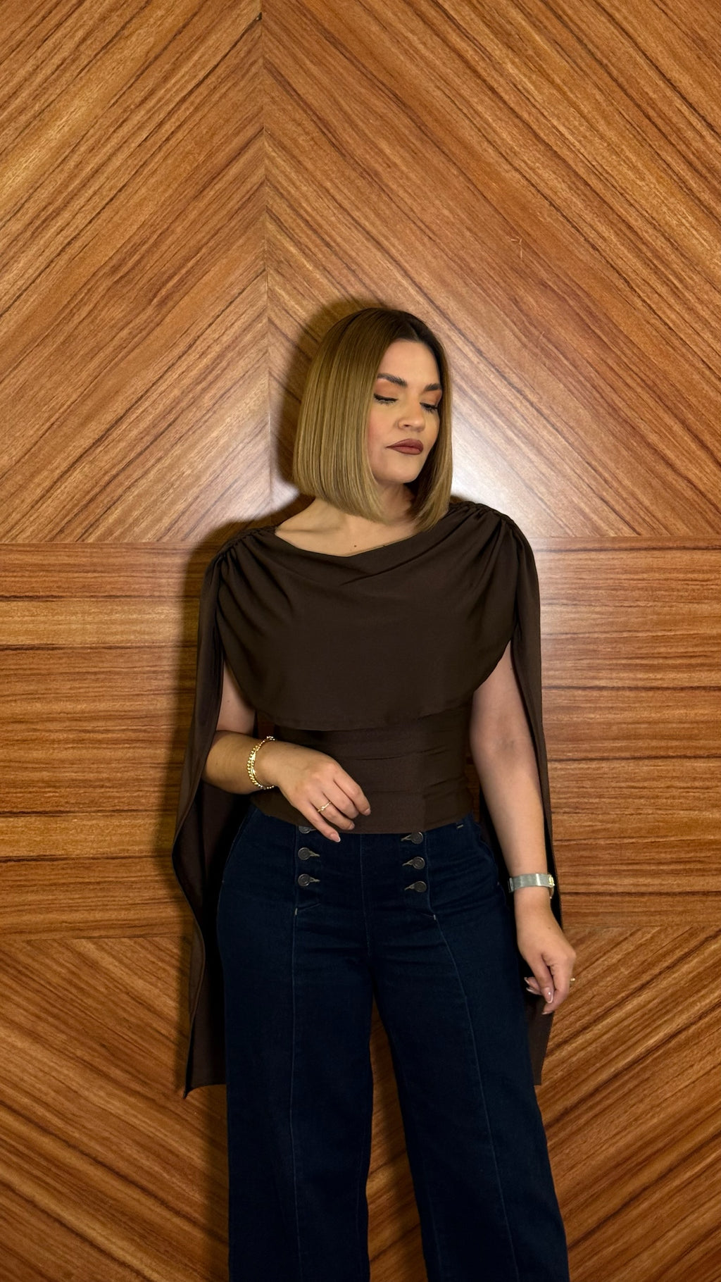 Blusa hombreras
