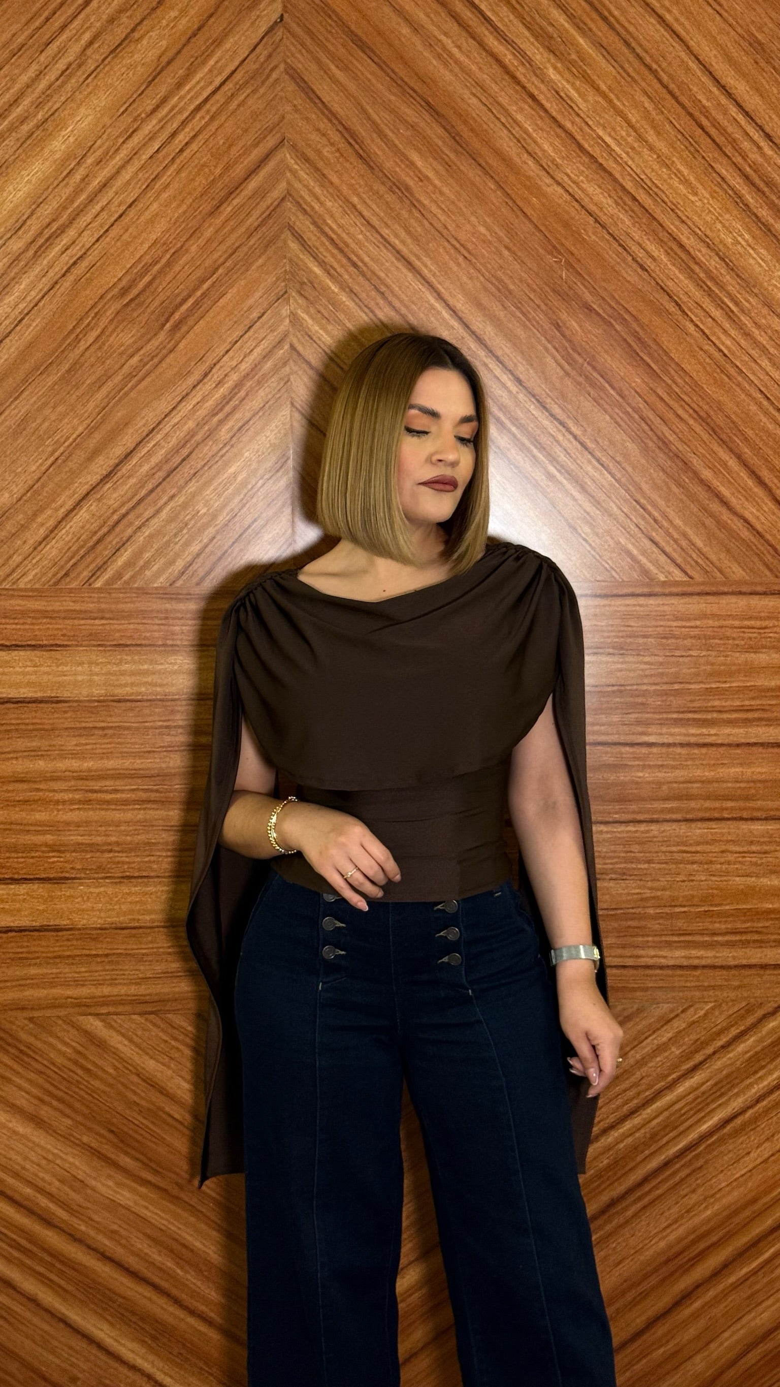 Blusa hombreras