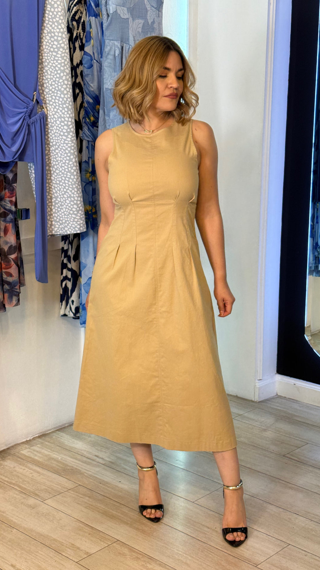 Vestido khaki