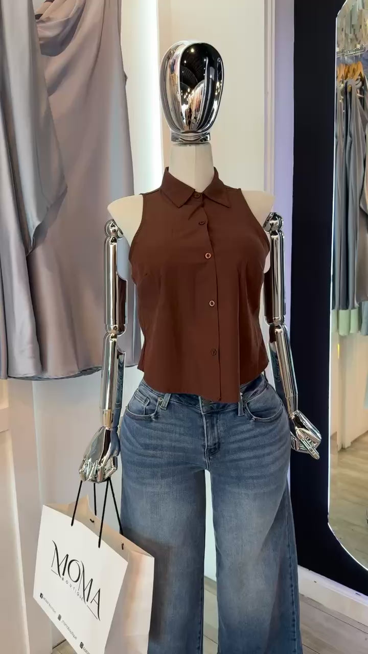 Blusa chaleco